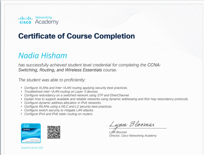 Machine Learning Certificate